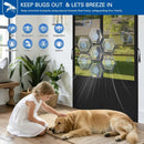 magnetic mesh door screen for pets