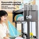 double tier dish drying rack