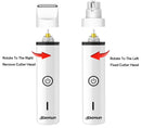pet grooming shaver with nail trimmer