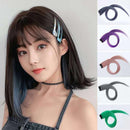 gradient color straight hair piece