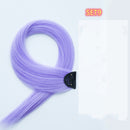 gradient color straight hair piece