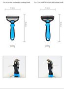 pet hair unknotting comb