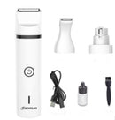 pet grooming shaver with nail trimmer