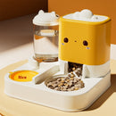 automatic cat water fountain feeder