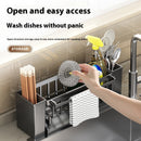 multifunctional sink sponge rack