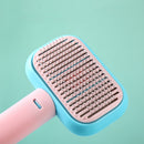 stainless steel pet grooming brush