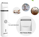 pet grooming shaver with nail trimmer