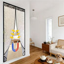 insulated magnetic door curtain