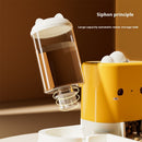automatic cat water fountain feeder