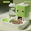 automatic cat water fountain feeder