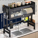 double tier dish drying rack