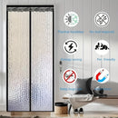 insulated magnetic door curtain