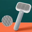stainless steel pet grooming brush
