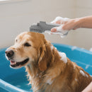 silicone pet bath brush