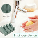 Tilt Drain Silicone Soap Drain Rack Box