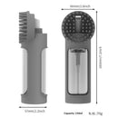 silicone pet bath brush