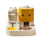 automatic cat water fountain feeder