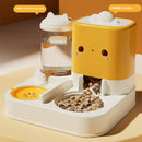 automatic cat water fountain feeder