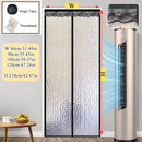 insulated magnetic door curtain