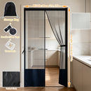 magnetic mesh door screen for pets