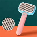 stainless steel pet grooming brush