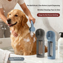 silicone pet bath brush